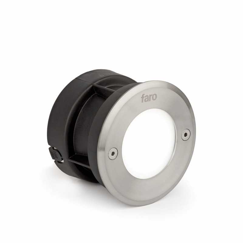 Lámpara pared acero LED integrado acero cepillado ALLIOT