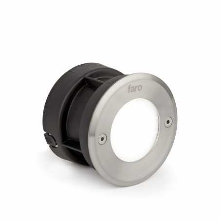 Lámpara pared acero LED integrado acero cepillado ALLIOT