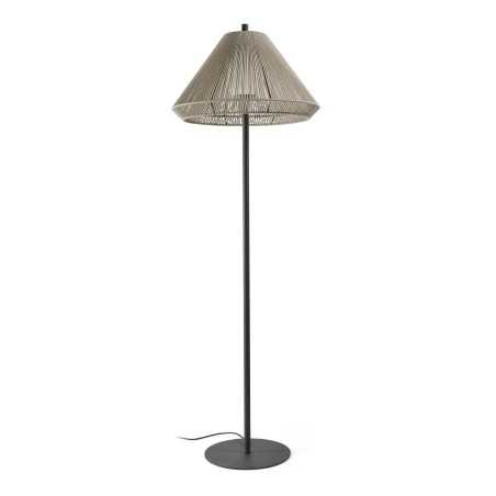 Lámpara suelo aluminio E27 gris AMAZON