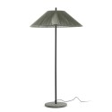 Lámpara suelo aluminio E27 gris ROUVROY