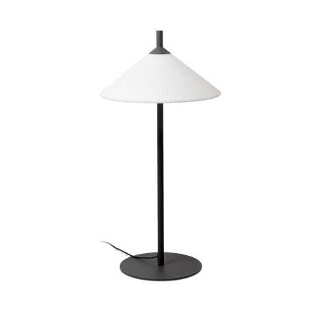 Lámpara suelo aluminio E27 gris CASTANG