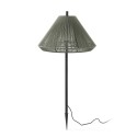 Lámpara suelo aluminio E27 gris CLEREY