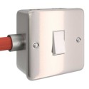 Tubo decorativo semiflexible lino para instalaciones de luz