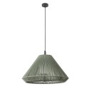 Lámpara techo aluminio E27 gris GIMIOS