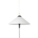 Lámpara techo aluminio E27 gris CHITRY