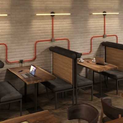 Tubo decorativo semiflexible lino para instalaciones de luz