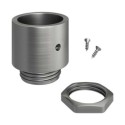 Racor para tubo flexible de 20mm color perla