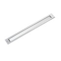 Lámpara suelo acero LED integrado acero cepillado LE POIL