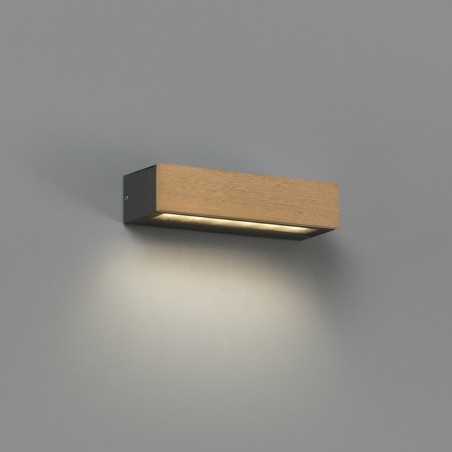 Lámpara pared madera LED integrado madera LA RUE