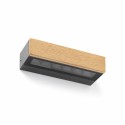 Lámpara pared madera LED integrado madera TRESSIN