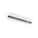 Lámpara pared aluminio LED integrado blanco mate LOUYRE