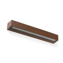 Lámpara pared aluminio LED integrado óxido LE FAIN
