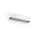 Lámpara pared aluminio LED integrado blanco mate AR VAZ