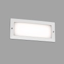 Lámpara pared aluminio LED integrado blanco mate SOUILHE