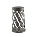 Lámpara suelo aluminio LED integrado gris LE ROUY
