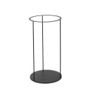 Soporte suelo acero negro para lámpara VELIEUX