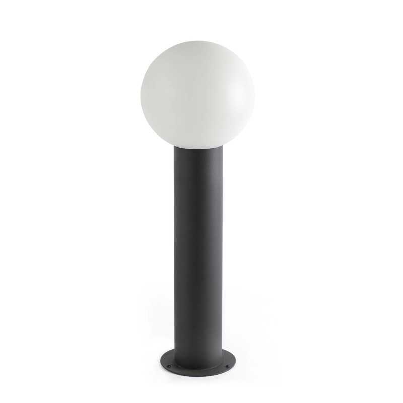 Lámpara suelo aluminio E27 gris PUCEUL