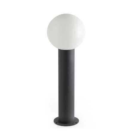 Lámpara suelo aluminio E27 gris PUCEUL