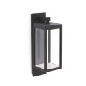Lámpara pared aluminio LED integrado gris CHABRAC