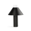 Lámpara sobremesa aluminio LED integrado negro OURDON