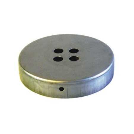 Soporte hierro para pintar 100mm diámetro y cuatro salidas