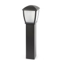 Lámpara suelo aluminio E27 gris NEGRON