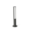Lámpara suelo aluminio LED integrado gris FONTENY