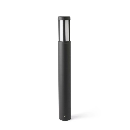 Lámpara suelo aluminio LED integrado gris BELFAYS