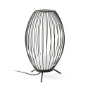 Lámpara suelo aluminio LED integrado gris PARNAY