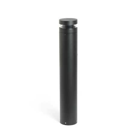 Lámpara sobremuro aluminio LED integrado negro BRUGNAC
