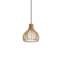 Colgante simple OSFOND madera E27 LED color madera