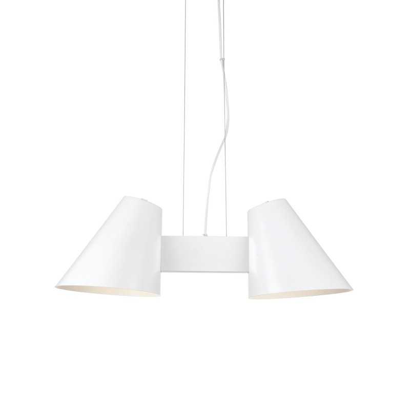 Colgante múltiple FLAGY aluminio E27 LED color blanco