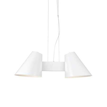 Colgante múltiple FLAGY aluminio E27 LED color blanco