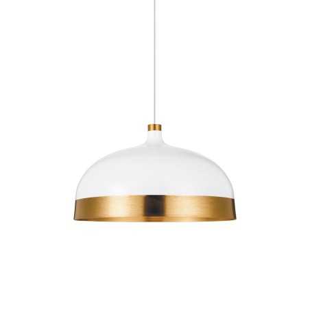 Colgante simple BLAZY aluminio E27 LED color blanco