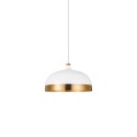 Colgante simple TAUTY aluminio E27 LED color blanco