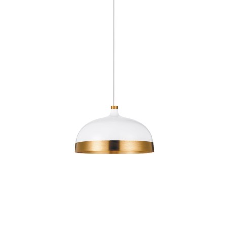 Colgante simple TAUTY aluminio E27 LED color blanco