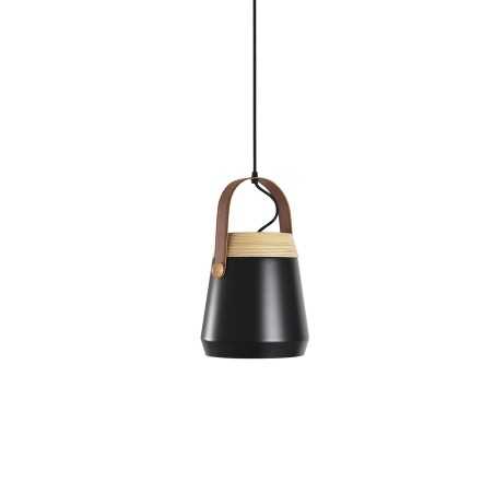 Colgante simple ISLOU aluminio E27 LED colores