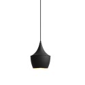 Colgante simple MATHA aluminio E27 LED