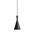 Colgante simple MENON aluminio E27 LED