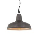 Colgante simple FAVIC metal E27 LED color gris rústico