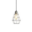 Colgante simple JOANY metal E27 LED
