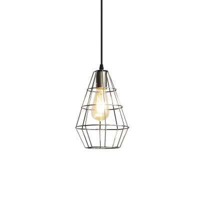 Colgante simple JOANY metal E27 LED