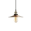 Colgante simple LUNEL metal E27 LED color cobre brillo