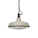 Colgante simple PTRE hierro E27 LED color blanco crudo