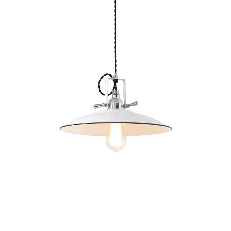 Colgante simple CASSANO hierro E27 LED color blanco