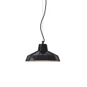 Colgante simple MUZON cristal E27 LED colores