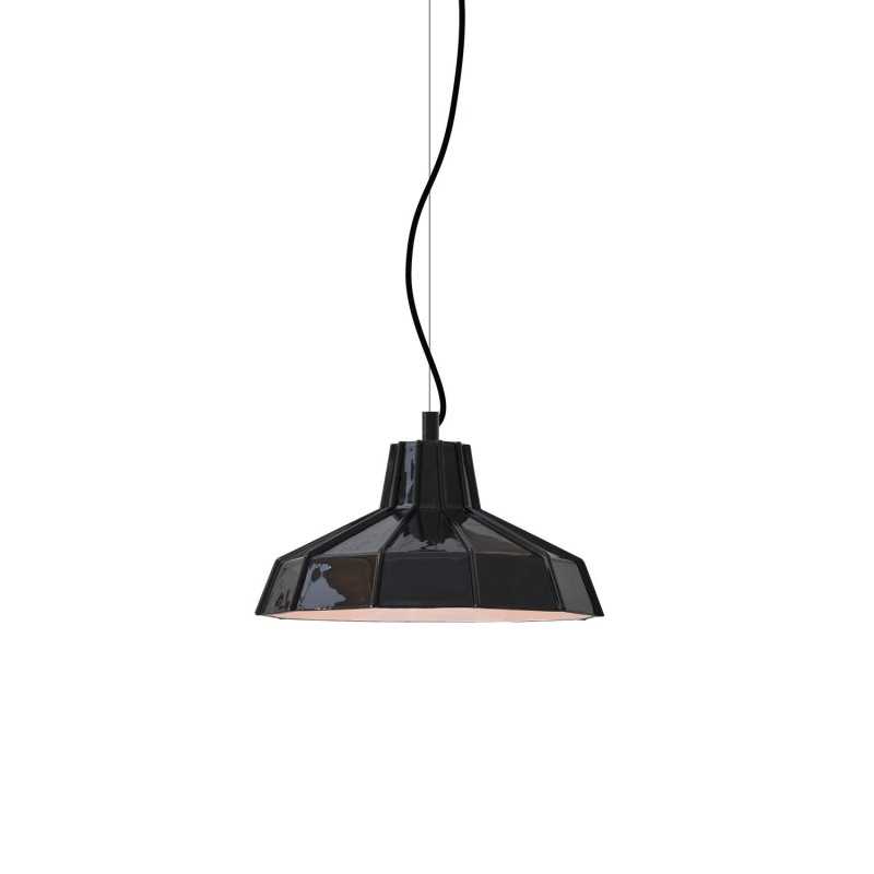 Colgante simple MUZON cristal E27 LED colores
