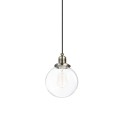 Colgante simple COËRE metal E27 LED color bronce cepillado
