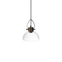 Colgante simple TRIZY metal E27 LED color cobre cepillado