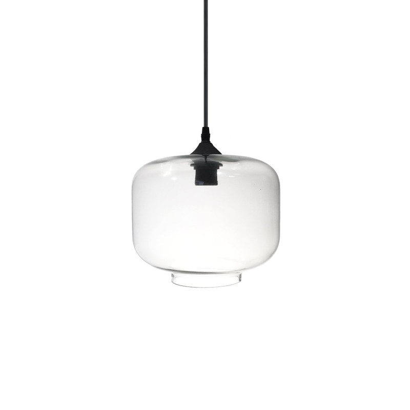 Colgante simple MURTEL metal E27 LED colores